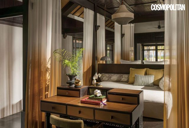 리뉴얼을 마친 원베드룸 빌라.