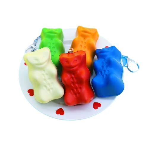 마시멜로우 스퀴시 키링