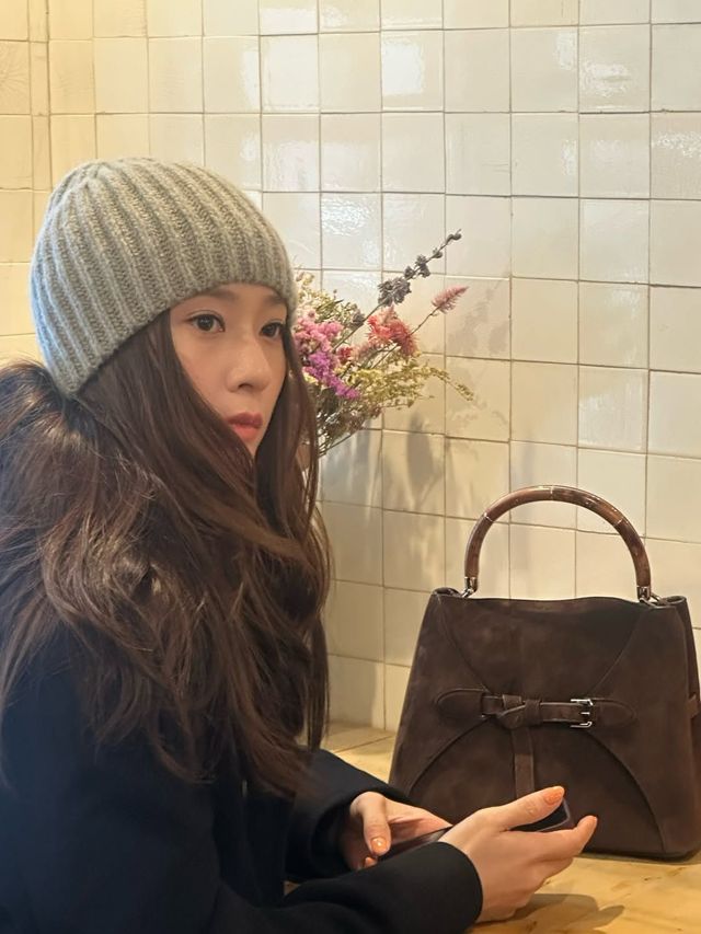 뉴욕패션위크 랄프 로렌 쇼에 참석한 크리스탈. 사진 인스타그램 @vousmevoyez