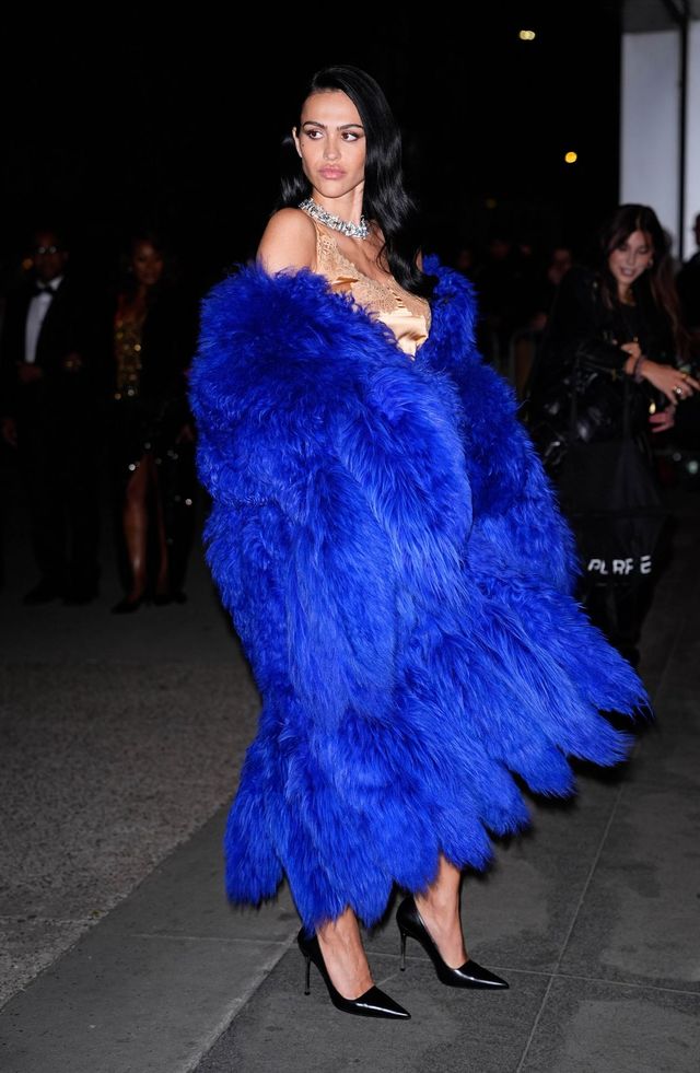 코발트 블루를 입은 아멜리아 그레이 | Getty Images