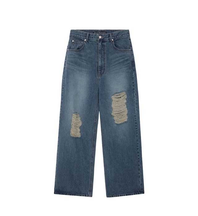 DESTROYED DENIM PANTS