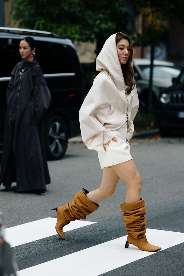 해외 스트릿 사진에서 찾은 후드티 패션. 사진 IMAXtree