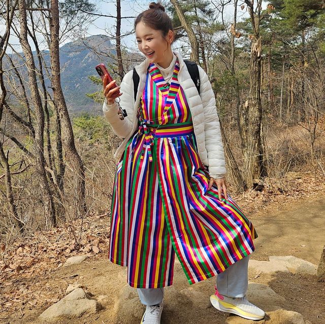 장영란 등산 | 인스타그램 @jangyoungran091