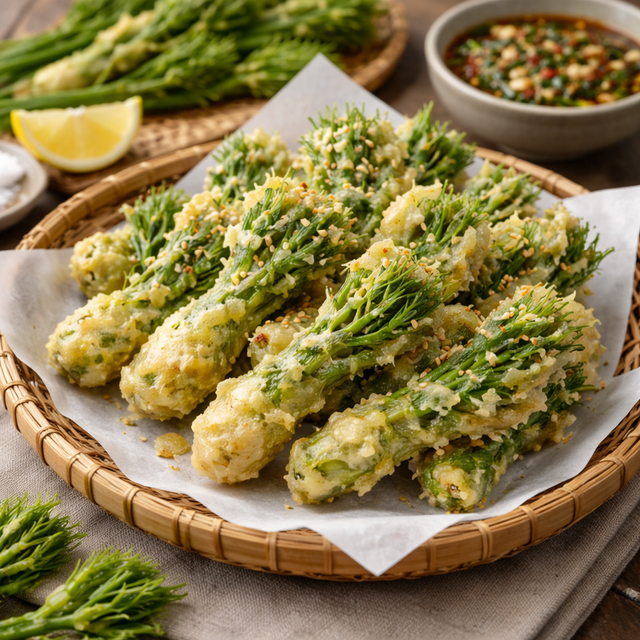 봄에 더 맛있는 식재료와 야무지게 먹는 꿀팁. AI 제작 이미지