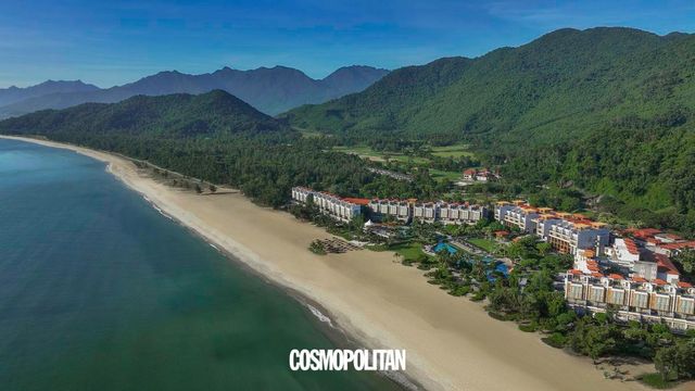 랑코 베이와 산맥 사이에 위치한 앙사나 랑코 리조트 전경