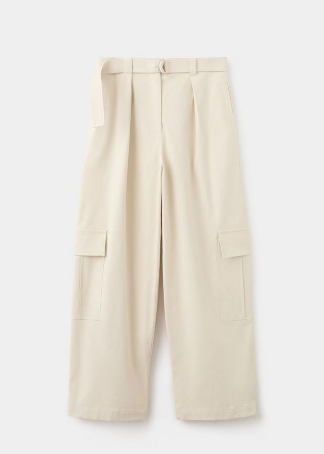 벨트 카고 트라우저