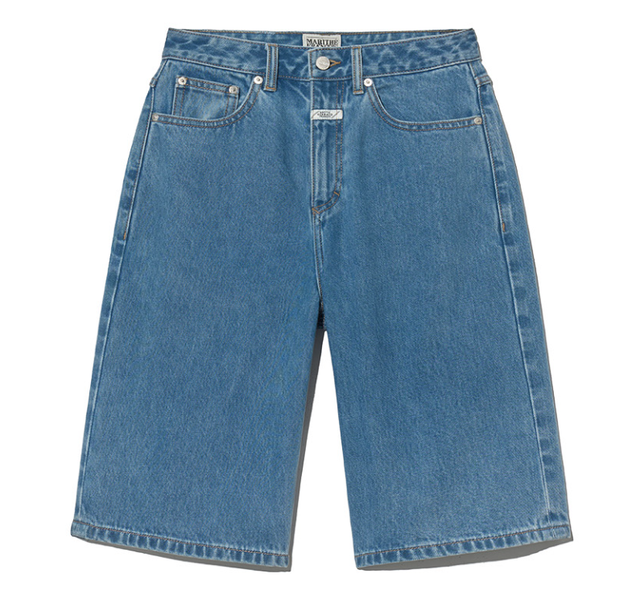 W LONG BERMUDA DENIM PANTS light blue 공유하기