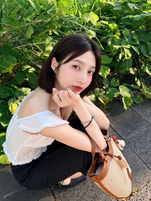 카프리 팬츠를 입은 조이 | 인스타그램 @_imyour_joy