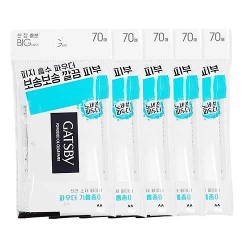 파우더 기름종이