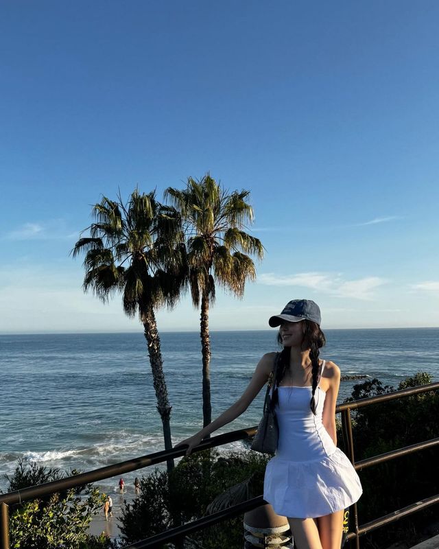 여름데일리룩을 선보인 손나은. 사진 인스타그램 @marcellasne_
