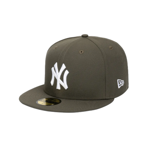 MLB 뉴욕 양키스 베이직 사이즈캡 뉴 올리브