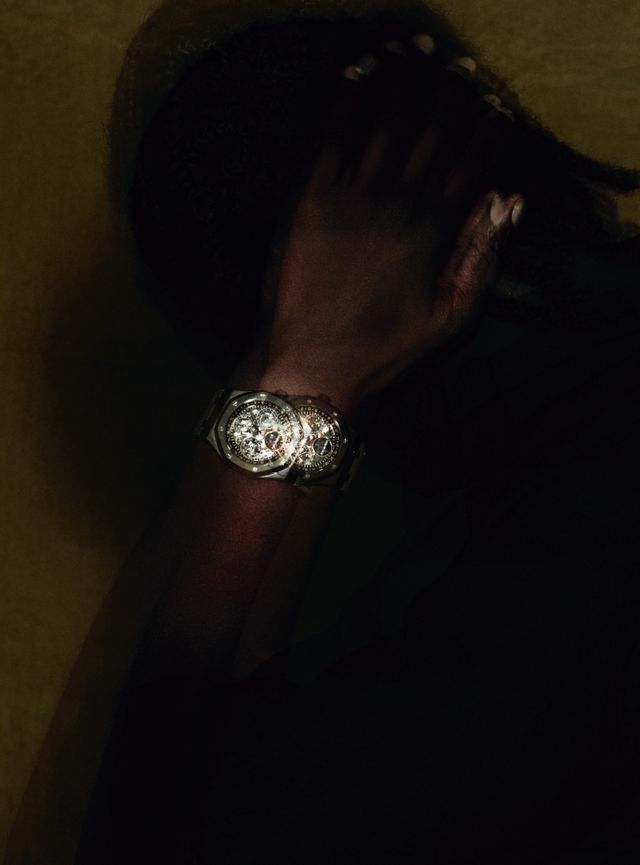 로열 오크 퍼페추얼 캘린더 오픈워크 캑터스 잭 한정판.