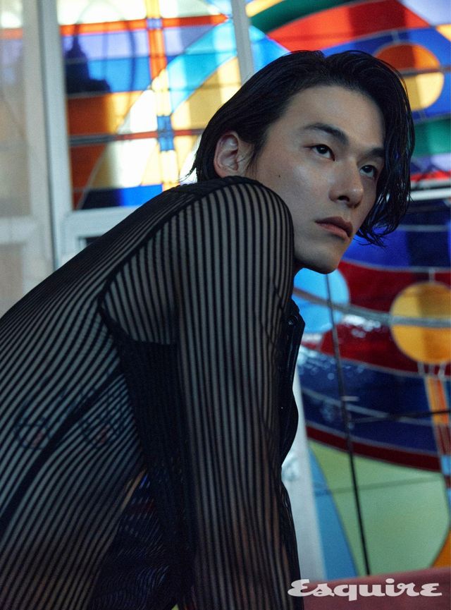 시스루 셔츠 셀린느 옴므.