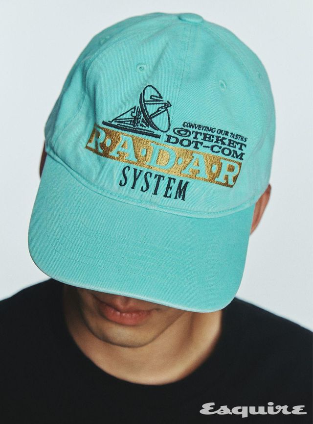 코튼 로고 캡 5만5000원 테켓.