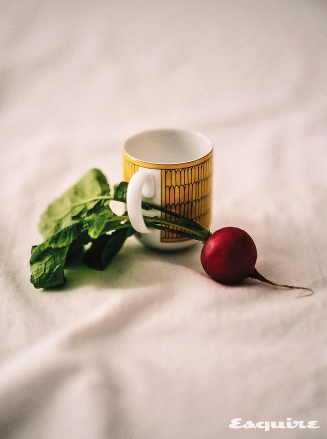 커피 컵 에르메스 솔레이 데르메스.