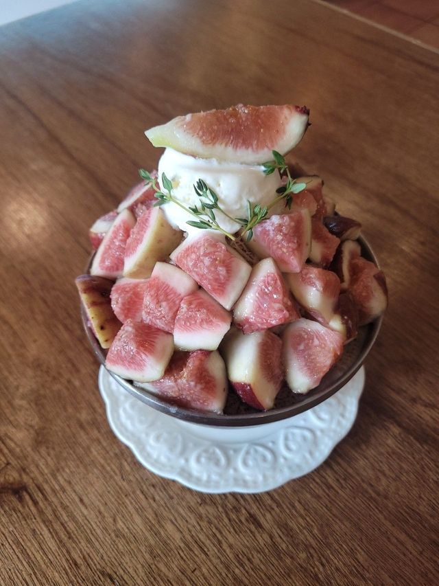 네이버지도 업체 등록/ 미스틱래빗 무화과 빙수