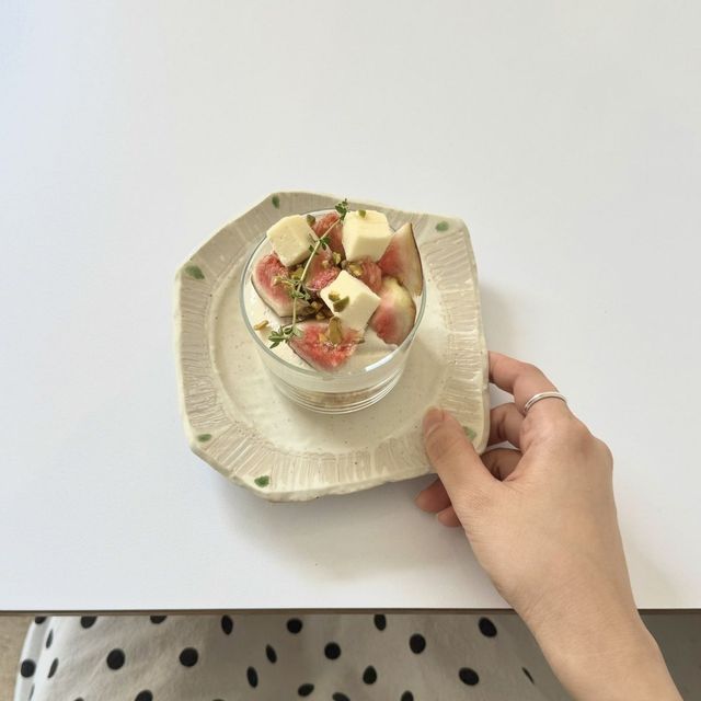 네이버지도 업체 등록/ 누크녹카라멜하우스 무화과 크림치즈 푸딩 