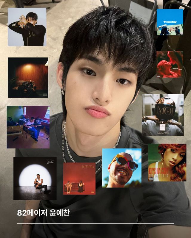 82메이저 윤예찬 추천 노래 / 출처: 인스타그램 @82major_official