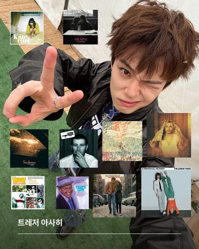트레저 아사히 추천 노래 / 출처: 인스타그램 @yg_treasure_official
