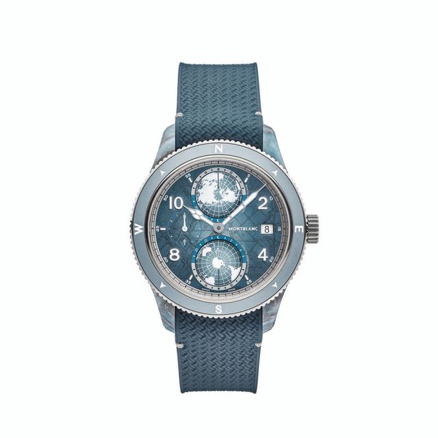 몽블랑 1858 지오스피어 제로 옥시전 마운트 빈슨 리미티드 에디션.