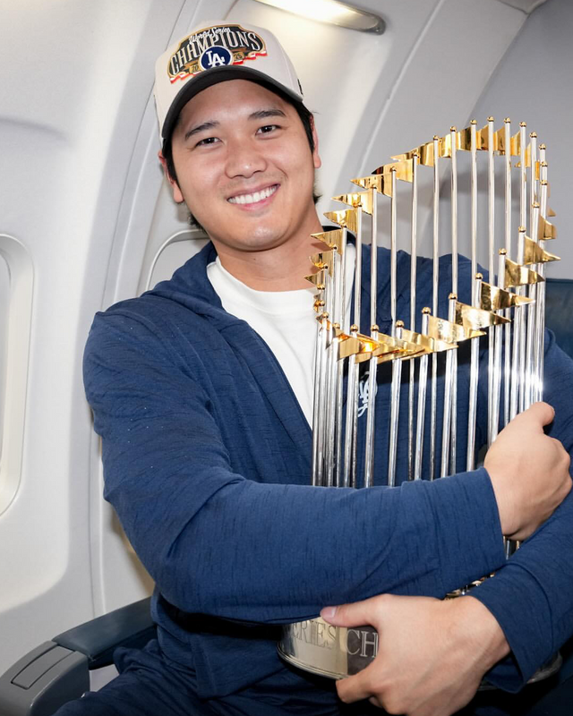 인스타그램 @dodgers/ 오타니 쇼헤이 4번째 MVP 