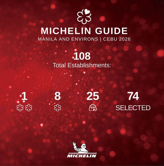 필리핀에 가면 방문해야 할 108곳의 레스토랑이 공개됐다.