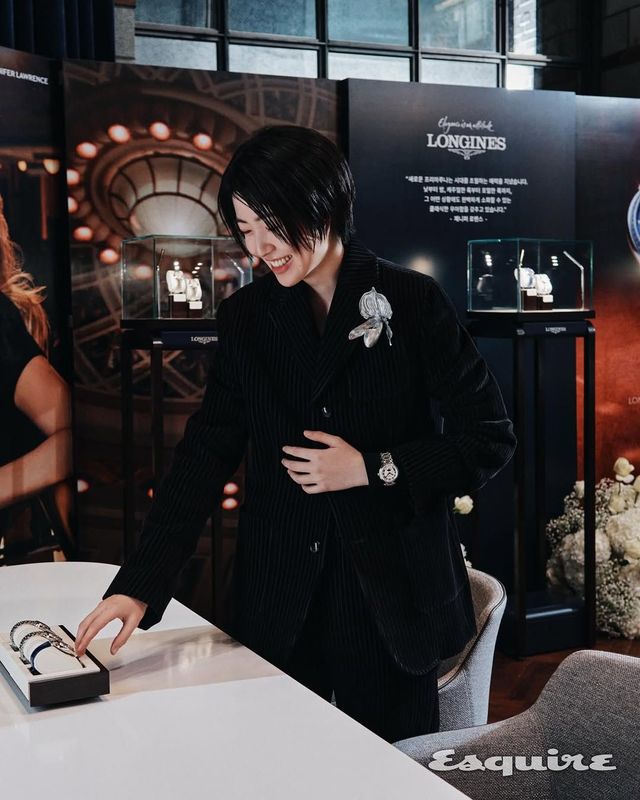 〈에스콰이어〉 론진 프리마루나 컬렉션 론칭 현장 with 심은경