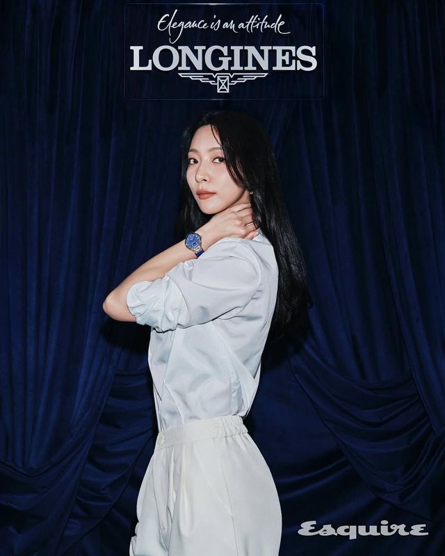 〈에스콰이어〉 론진 프리마루나 컬렉션 론칭 현장 with 루나