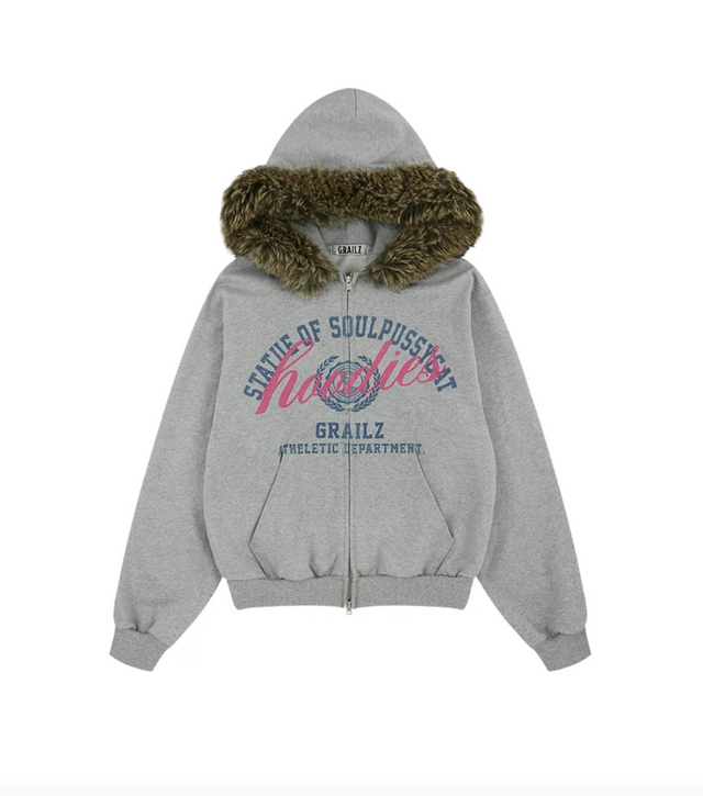그레일즈(GRAILZ) 퍼 후드 / 출처: 브랜드 공식 홈페이지