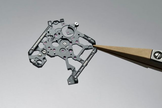 RM 30-01의 베이스 플레이트와 브리지/ 출처 : 브랜드 제공