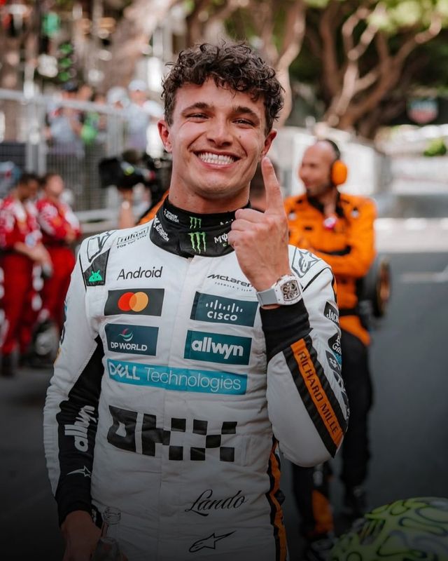 맥라렌의 랜도 노리스