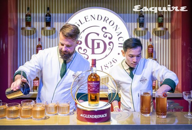 프리미엄 셰리 위스키 ‘더 글렌드로낙’으로 만드는 칵테일.