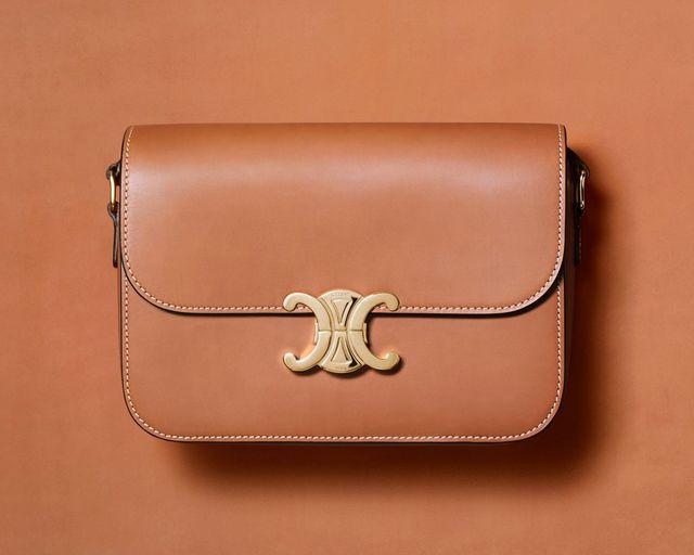 틴 트리옹프 백 - 내추럴 카프스킨(탠)