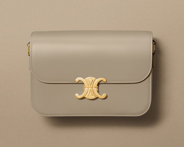 틴 트리옹프 백 - 샤이니 카프스킨(페블)