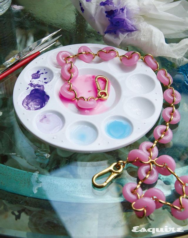 도넛 체인 스트랩 81만원 로에베.