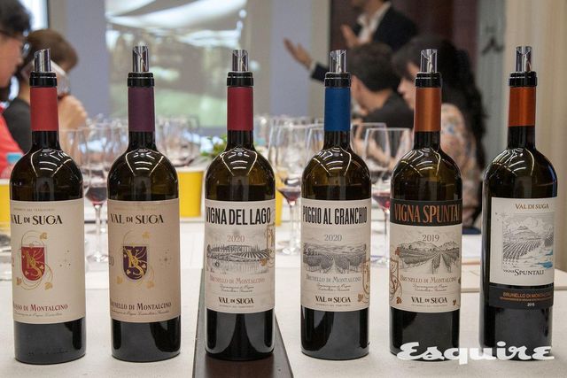 나라셀라가 이번에 선보이는 와인은 '브루넬로 디 몬탈치노 비냐 델라고(Brunello di Montalcino Vigna del Lago)', '브루넬로 디 몬탈치노 포지오 알 그란키오(Brunello di Montalcino Poggio al Granchio)', '브루넬로 디 몬탈치노 비냐 스푼탈리(Brunello di Montalcino Vigna Spuntali)', '브루넬로 디 몬탈치노(Brunello di Montalcino)', '로쏘 디 몬탈치노(Rosso di Montalcino)' 총 5종이다.