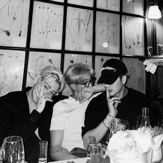 갓세븐 마크, 잭슨, 뱀뱀/ 출처 셀럽 SNS