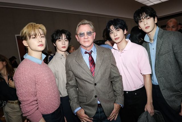 투모로우바이투게더, 다니엘 크레이그/ 출처 셀럽 SNS