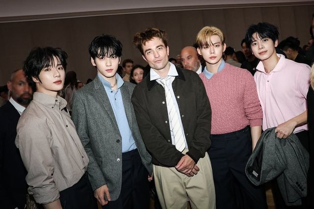 투모로우바이투게더, 로버트 패틴슨/ 출처 셀럽 SNS