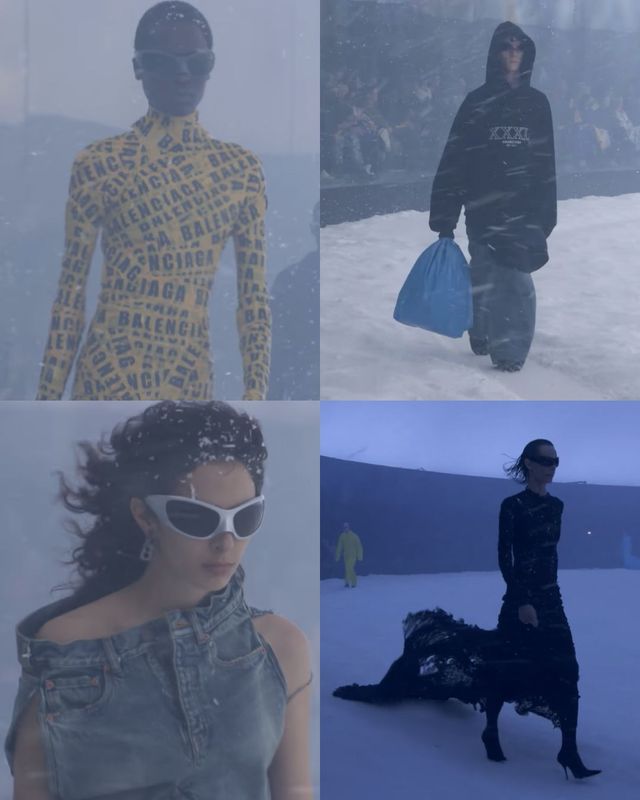 발렌시아가 2022 겨울 컬렉션