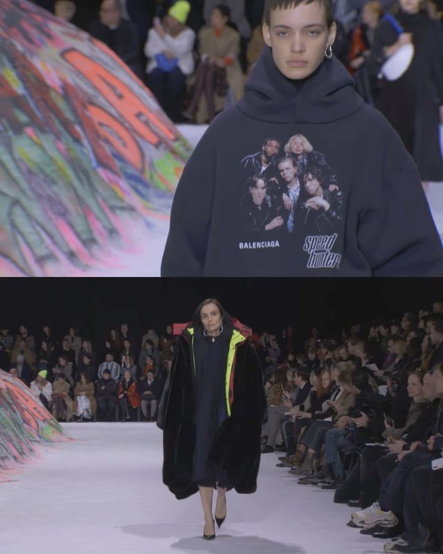 발렌시아가 2018 겨울 컬렉션