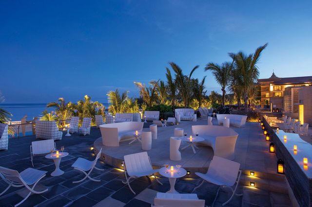  물리아 발리의 스카이 바. 