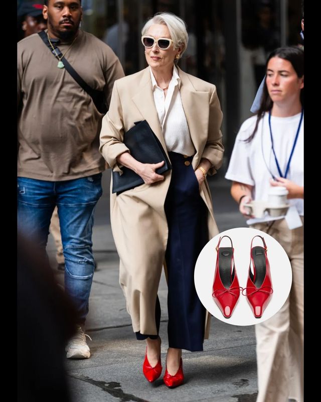 자크뮈스 스칼렛 큐비스토 슬링백