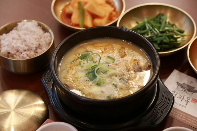 청와옥의 순대국. / 출처: 네이버 업체 등록