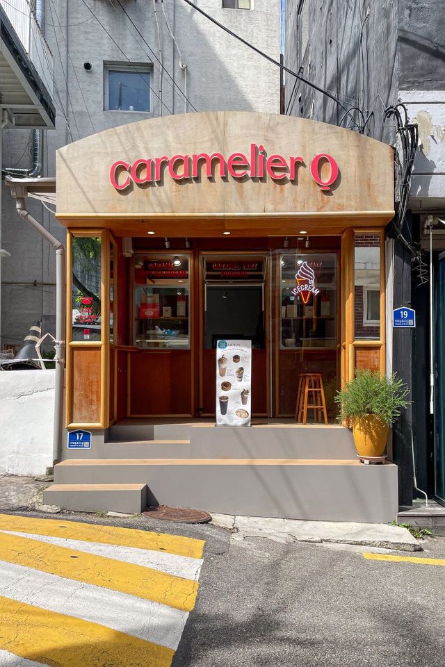 카라멜리에 오 한남점. 이미지 출처 : 인스타그램 @caramelier_o 