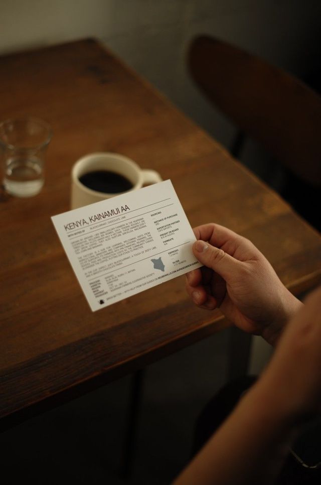 필터 커피는 커핑 스코어 84점 이상의 스페셜티 원두를 사용해 내린다. / 이미지 출처: 애프터테이스트 네이버지도 업체 제공 이미지