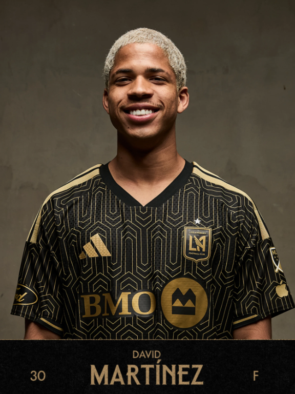 로스엔젤레스 FC 미드필더인 데이비드 마르티네즈 선수. / 이미지출처: LAFC 공식 홈페이지