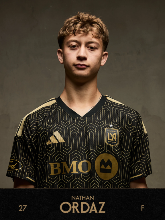 로스엔젤레스 FC 공격수 나탄 오르다스 선수. / 이미지출처: LAFC 공식 홈페이지