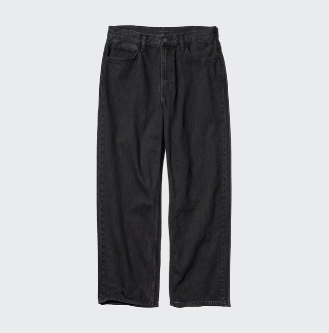 와이드 스트레이트 진 / 이미지 출처: 유니클로 