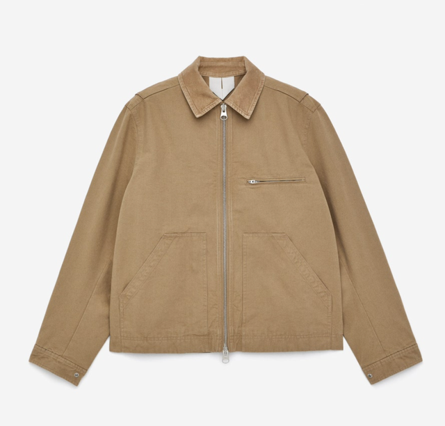 코튼 캔버스 재킷